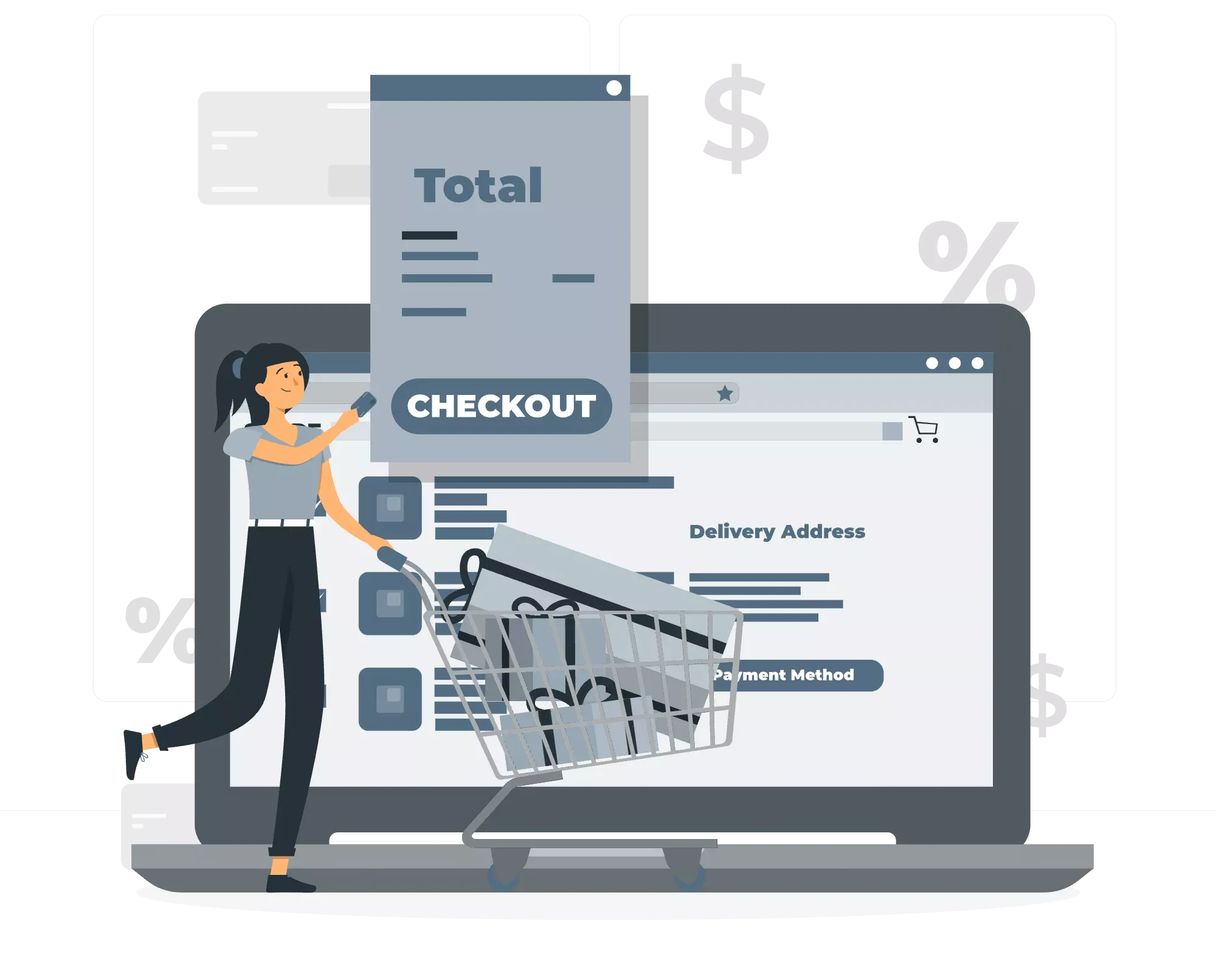 Ecommerce checkout laptop rafiki e1709837708734