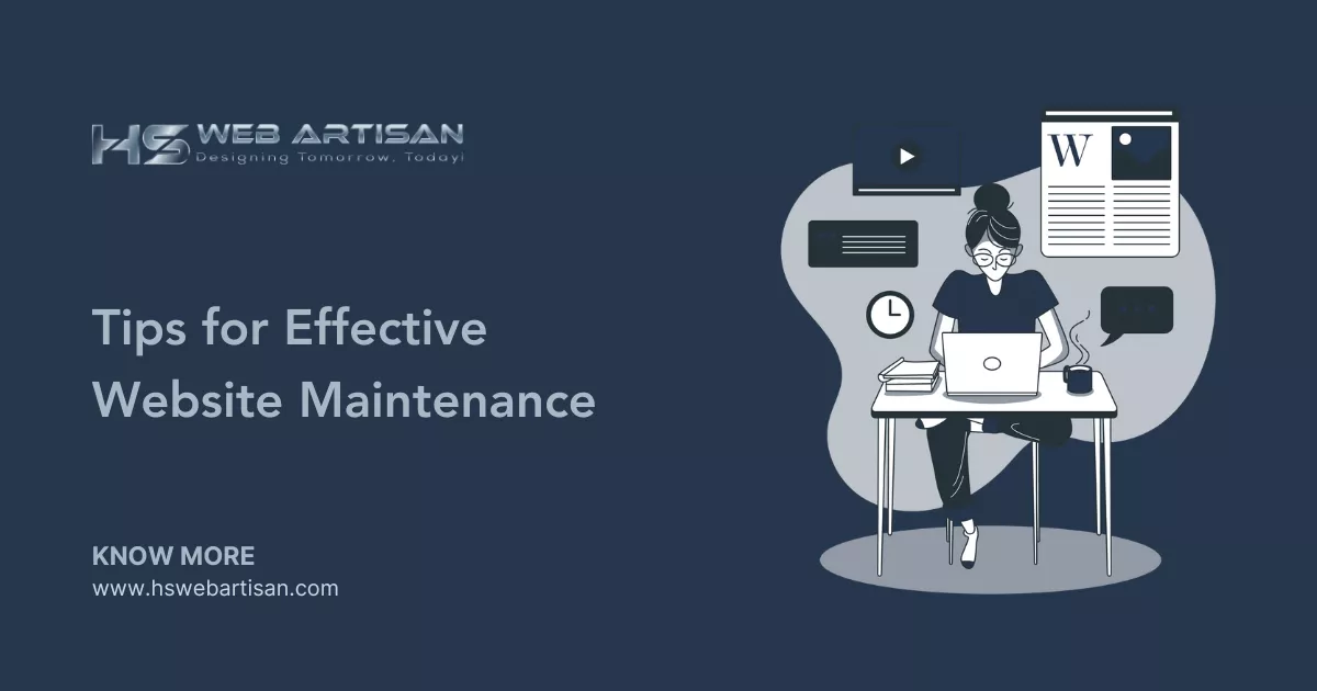 Tips for Effective Website Maintenance